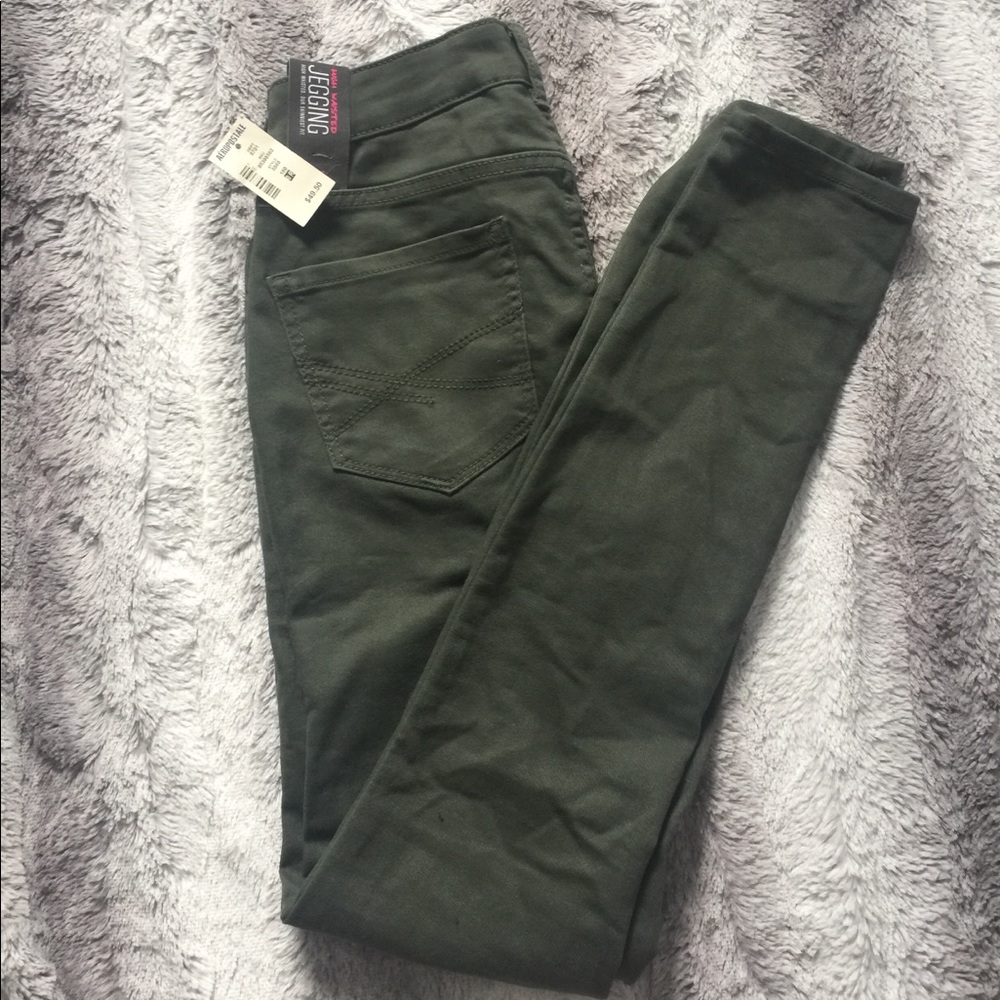 Army Green Jeggings